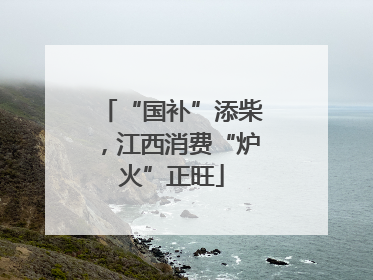“国补”添柴，江西消费“炉火”正旺