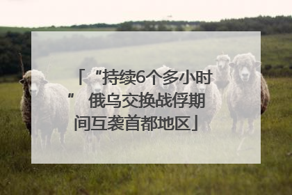 “持续6个多小时” 俄乌交换战俘期间互袭首都地区