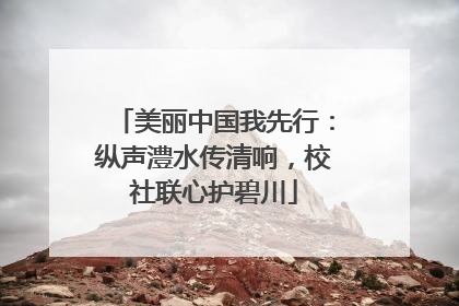 美丽中国我先行：纵声澧水传清响，校社联心护碧川