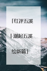红评五溪丨潮起五溪绘新篇