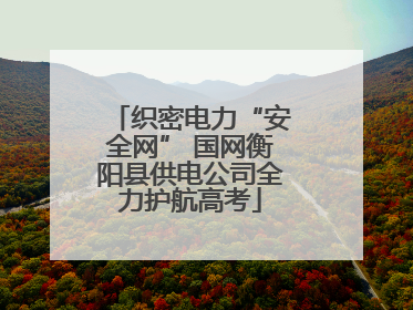 织密电力“安全网” 国网衡阳县供电公司全力护航高考