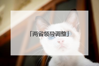 两省领导调整