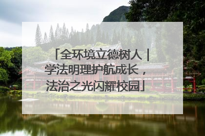 全环境立德树人｜学法明理护航成长，法治之光闪耀校园