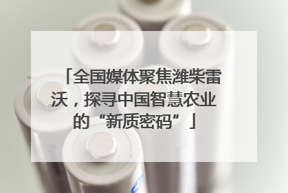 全国媒体聚焦潍柴雷沃，探寻中国智慧农业的“新质密码”