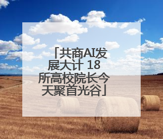 共商AI发展大计 18所高校院长今天聚首光谷