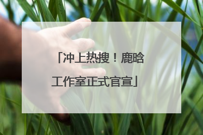 冲上热搜！鹿晗工作室正式官宣