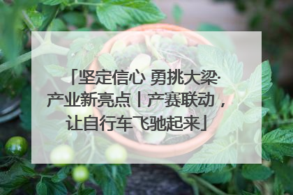 坚定信心 勇挑大梁·产业新亮点丨产赛联动，让自行车飞驰起来
