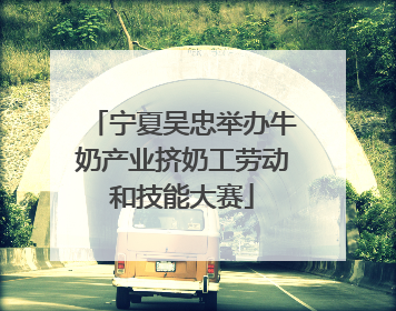 宁夏吴忠举办牛奶产业挤奶工劳动和技能大赛