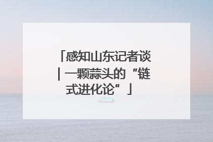 感知山东记者谈｜一颗蒜头的“链式进化论”
