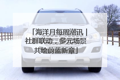 海洋月每周潮讯｜社群联动，多元场景共绘蔚蓝新章