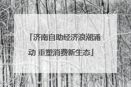 济南自助经济浪潮涌动 重塑消费新生态