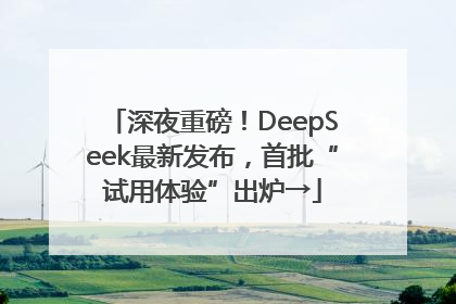 深夜重磅！DeepSeek最新发布，首批“试用体验”出炉→