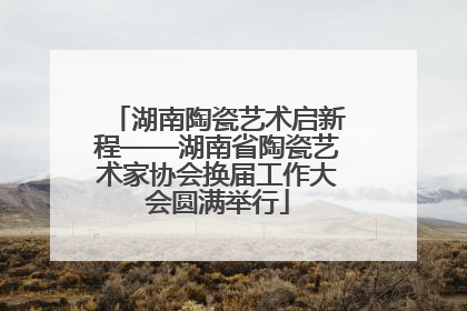 湖南陶瓷艺术启新程——湖南省陶瓷艺术家协会换届工作大会圆满举行