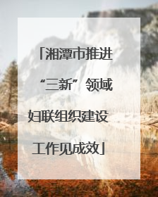 湘潭市推进“三新”领域妇联组织建设工作见成效