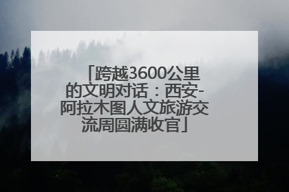 跨越3600公里的文明对话：西安-阿拉木图人文旅游交流周圆满收官