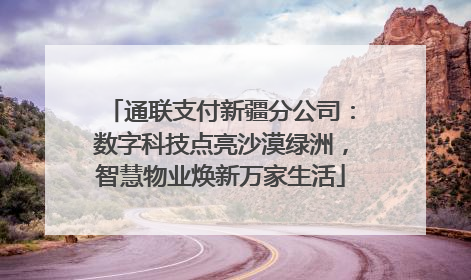 通联支付新疆分公司：数字科技点亮沙漠绿洲，智慧物业焕新万家生活