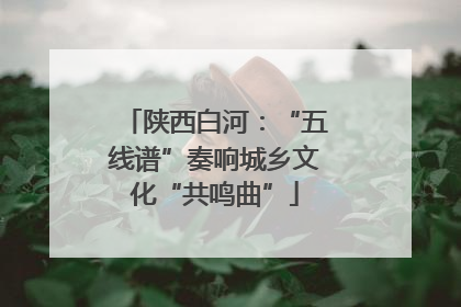 陕西白河：“五线谱”奏响城乡文化“共鸣曲”