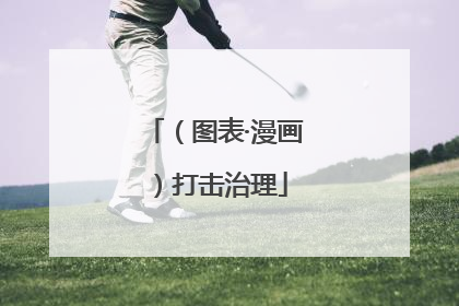 （图表·漫画）打击治理
