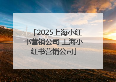 2025上海小红书营销公司 上海小红书营销公司