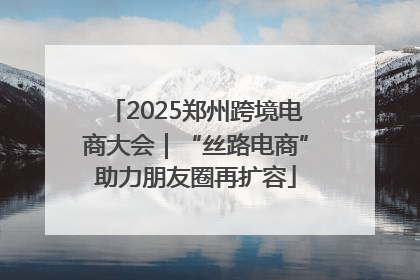 2025郑州跨境电商大会｜“丝路电商”助力朋友圈再扩容