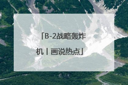 B-2战略轰炸机丨画说热点