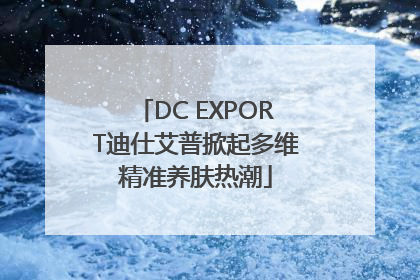 DC EXPORT迪仕艾普掀起多维精准养肤热潮